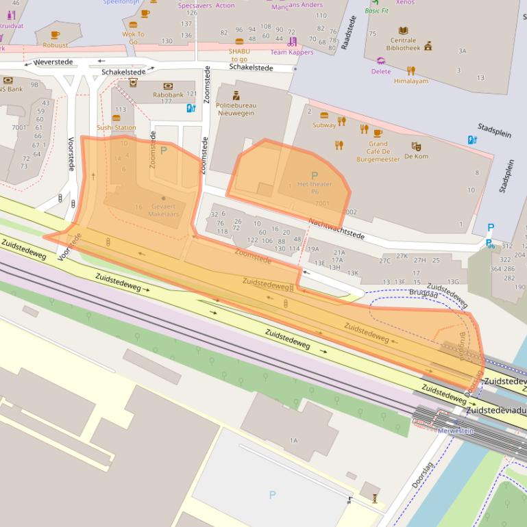 Kaart van postcodegebied 3431HL.
