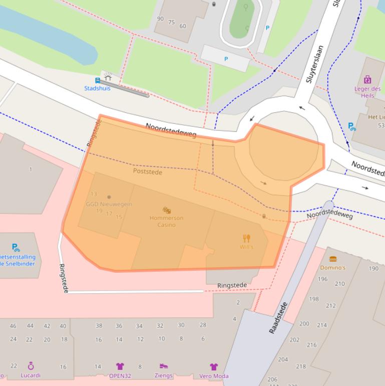 Kaart van postcodegebied 3431HP.