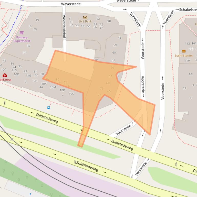 Kaart van postcodegebied 3431HV.