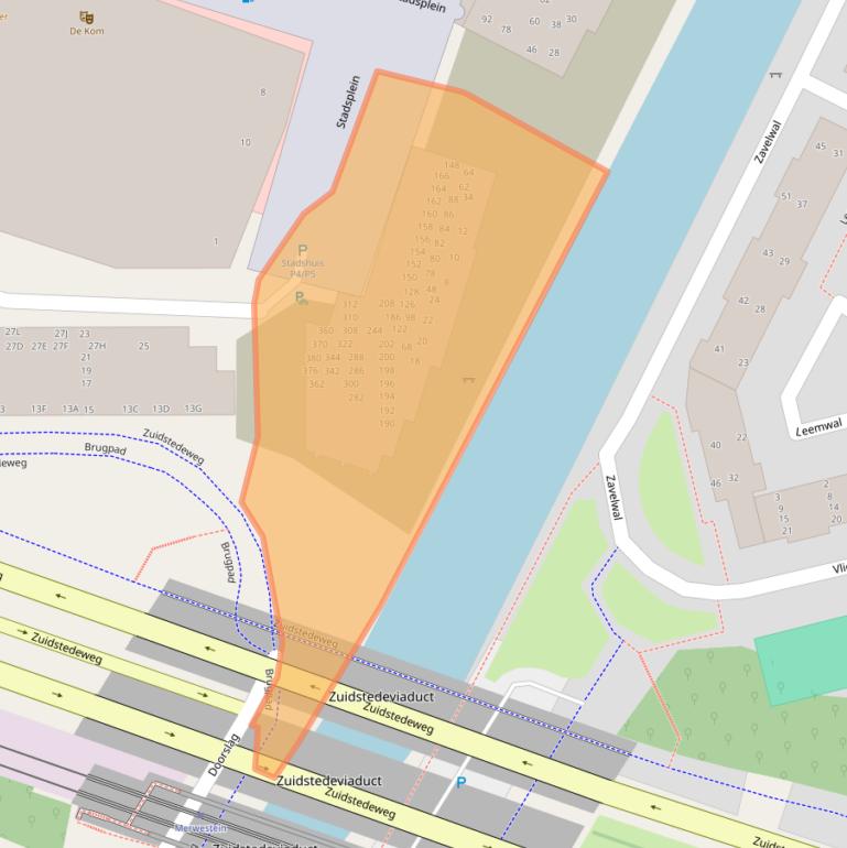 Kaart van postcodegebied 3431HX.