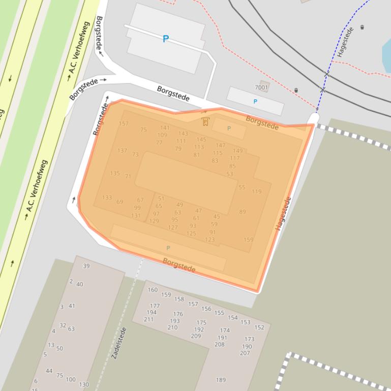 Kaart van postcodegebied 3431JH.