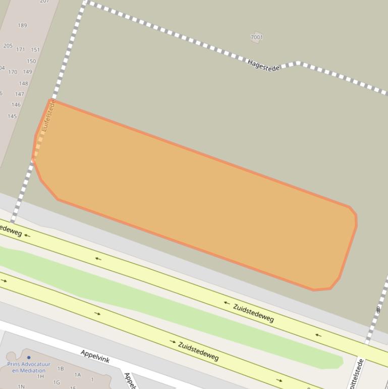 Kaart van postcodegebied 3431JP.