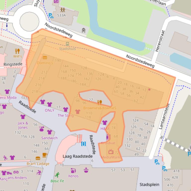 Kaart van postcodegebied 3431KC.