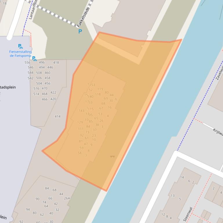 Kaart van postcodegebied 3431KV.
