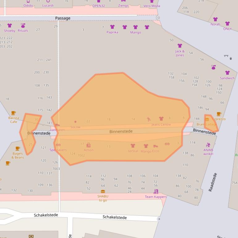 Kaart van postcodegebied 3431LA.
