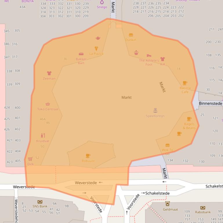 Kaart van postcodegebied 3431LB.