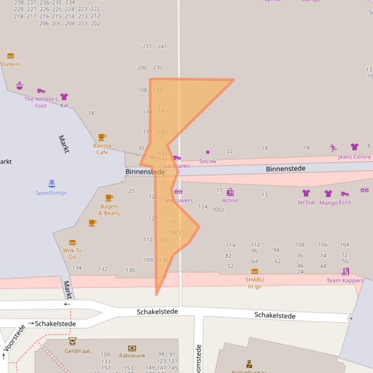 Kaart van postcodegebied 3431LD.