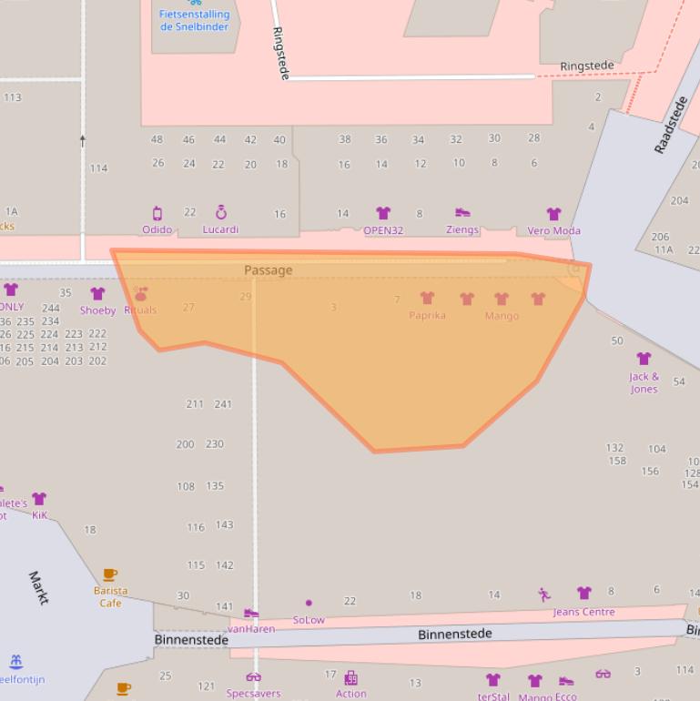 Kaart van postcodegebied 3431LM.