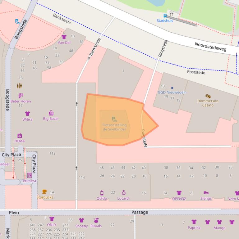 Kaart van postcodegebied 3431LW.