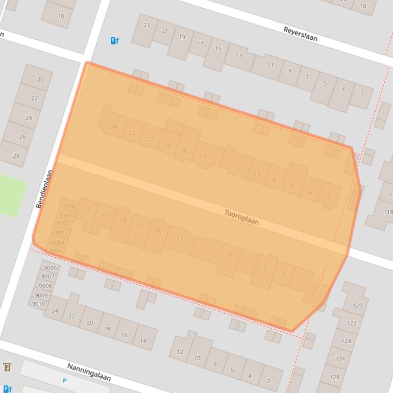 Kaart van postcodegebied 3431RC.