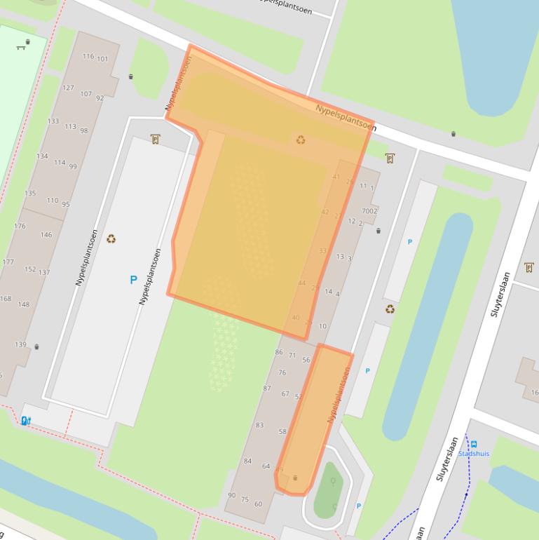 Kaart van postcodegebied 3431SC.