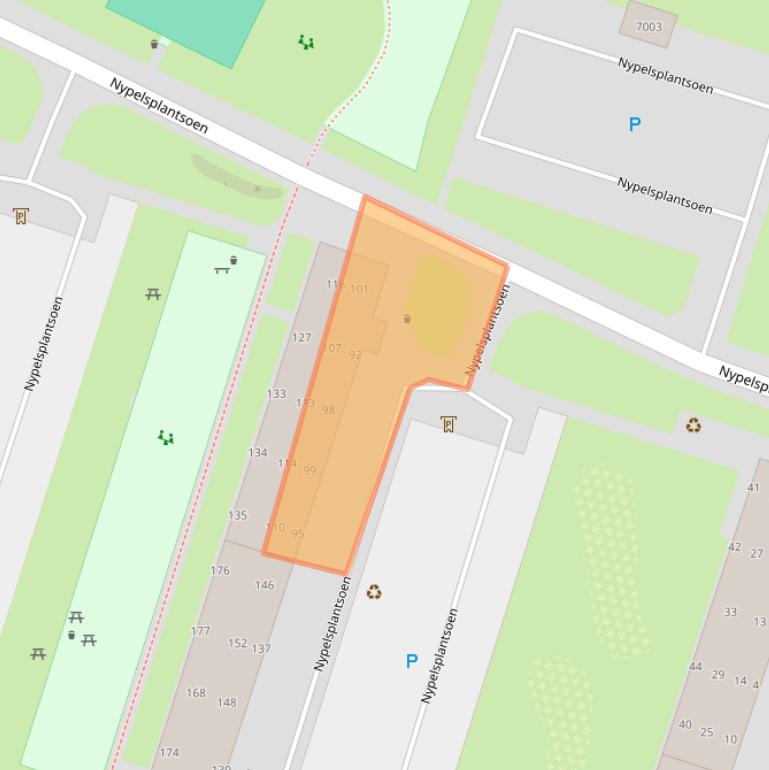 Kaart van postcodegebied 3431SH.