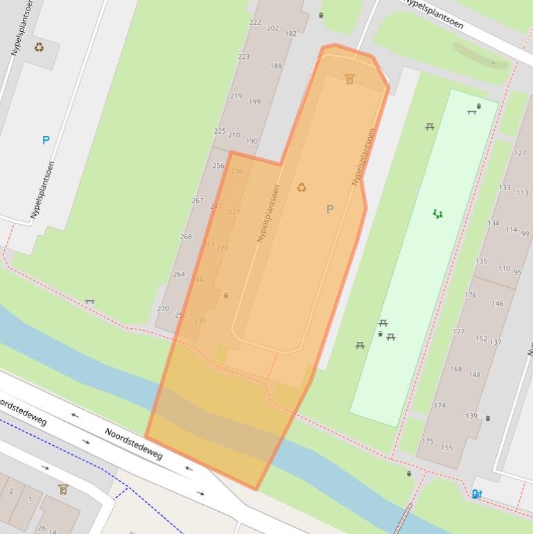 Kaart van postcodegebied 3431SP.