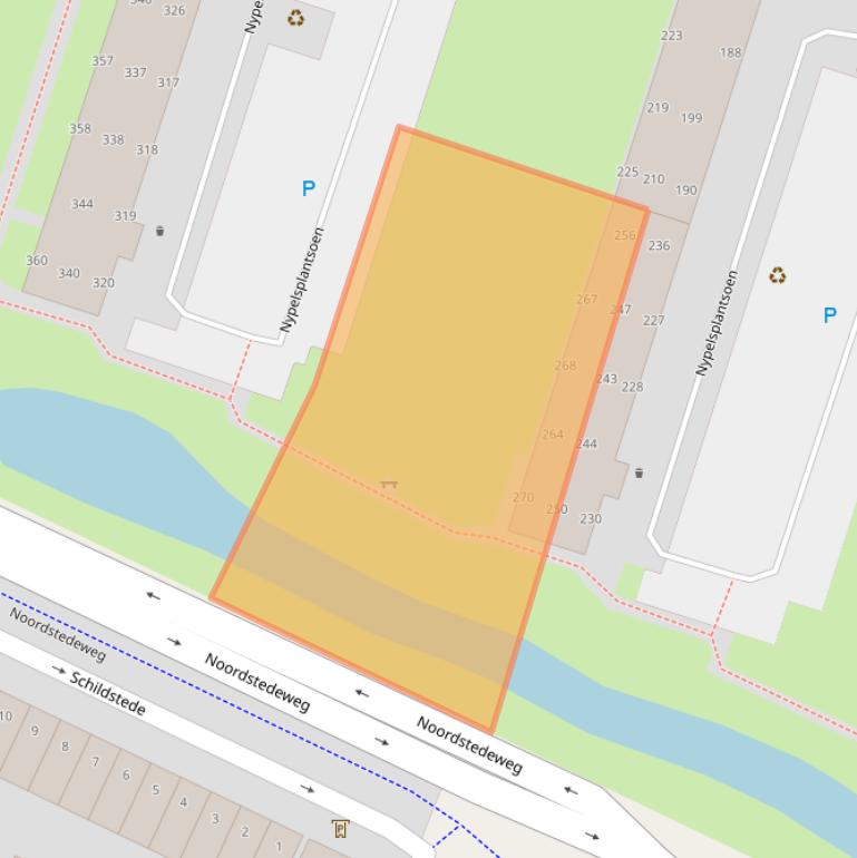 Kaart van postcodegebied 3431SR.