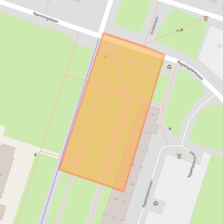 Kaart van postcodegebied 3431SV.