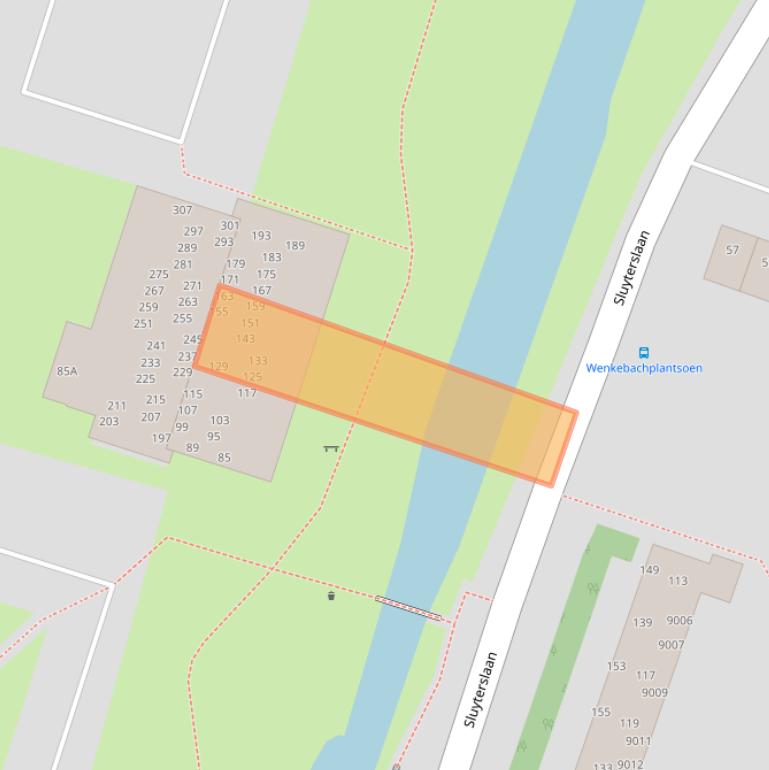 Kaart van postcodegebied 3431TD.