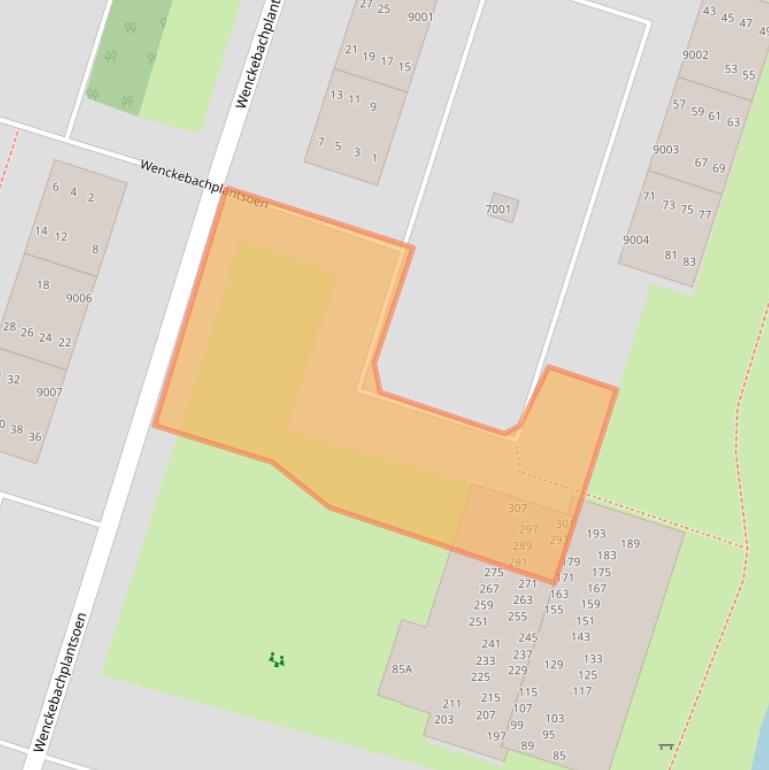 Kaart van postcodegebied 3431TJ.