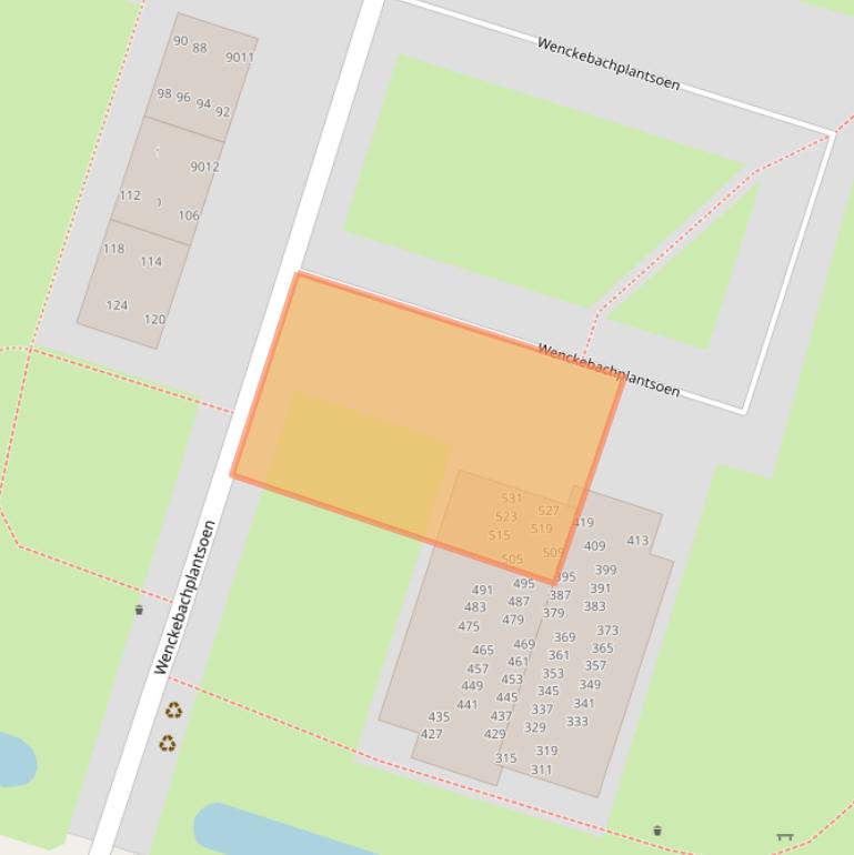 Kaart van postcodegebied 3431TR.