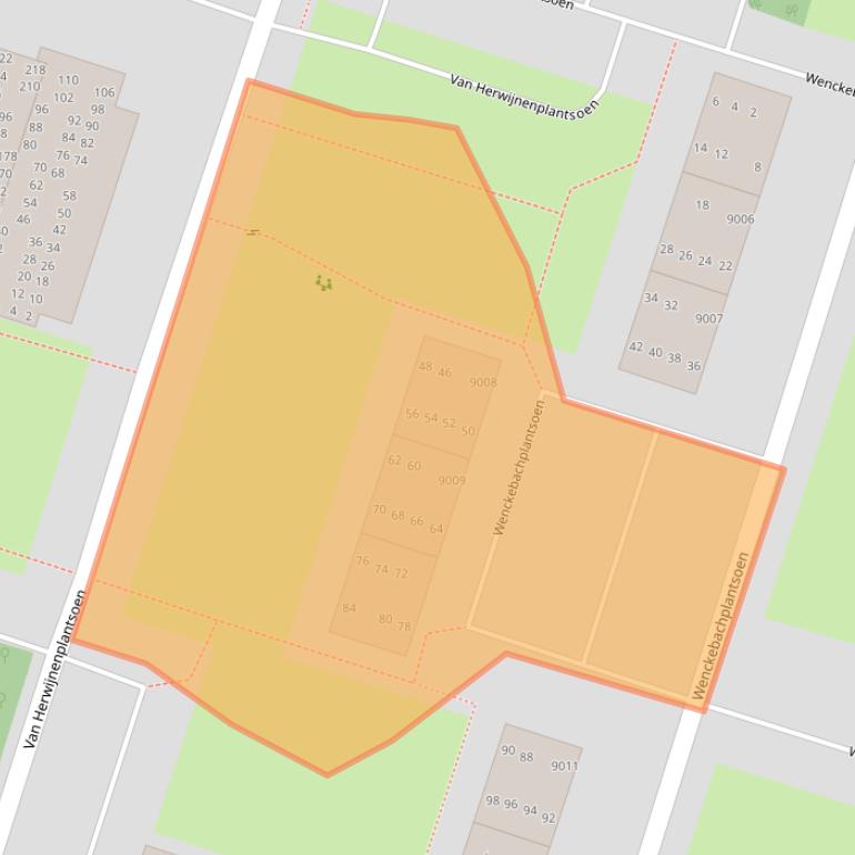 Kaart van postcodegebied 3431TT.