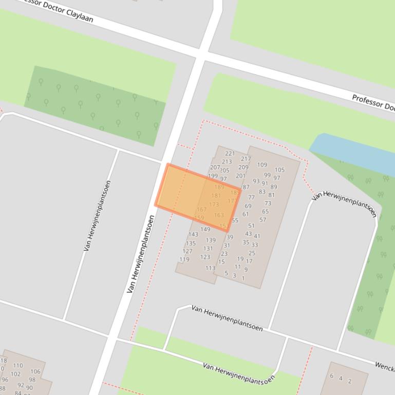 Kaart van postcodegebied 3431VE.