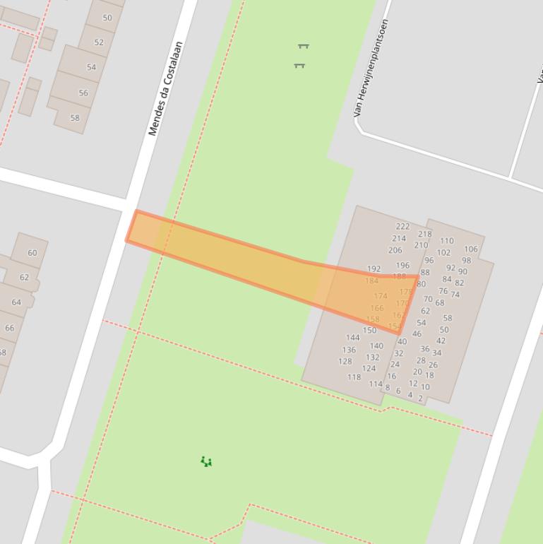 Kaart van postcodegebied 3431VN.