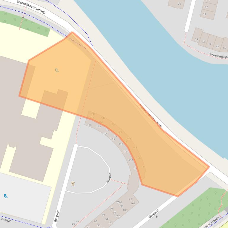 Kaart van postcodegebied 3432GK.