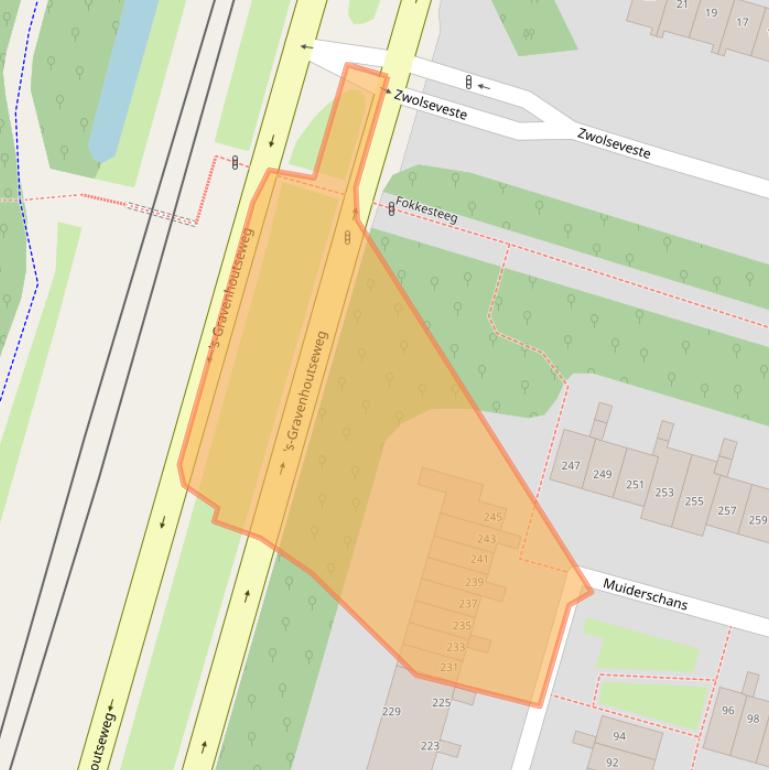 Kaart van postcodegebied 3432XK.
