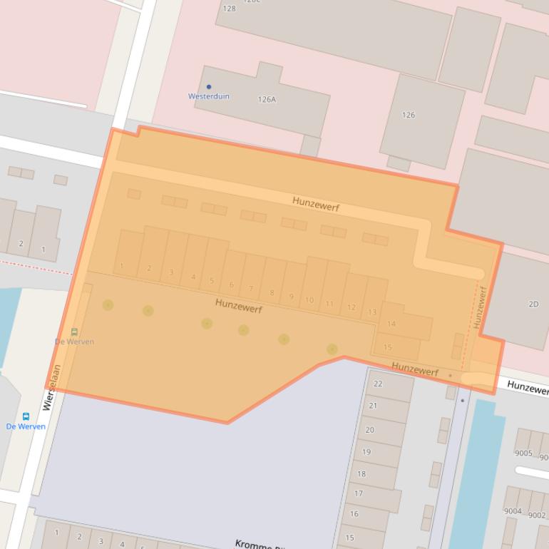 Kaart van postcodegebied 3433BT.