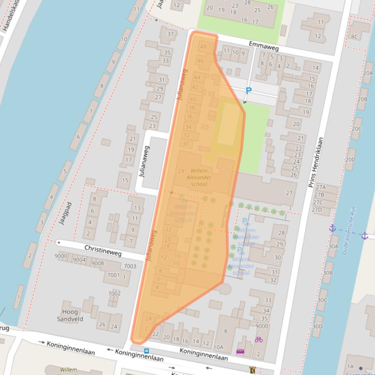 Kaart van postcodegebied 3433EB.