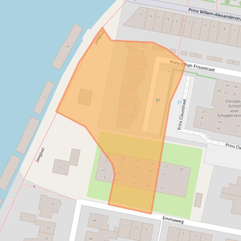 Kaart van postcodegebied 3433ER.