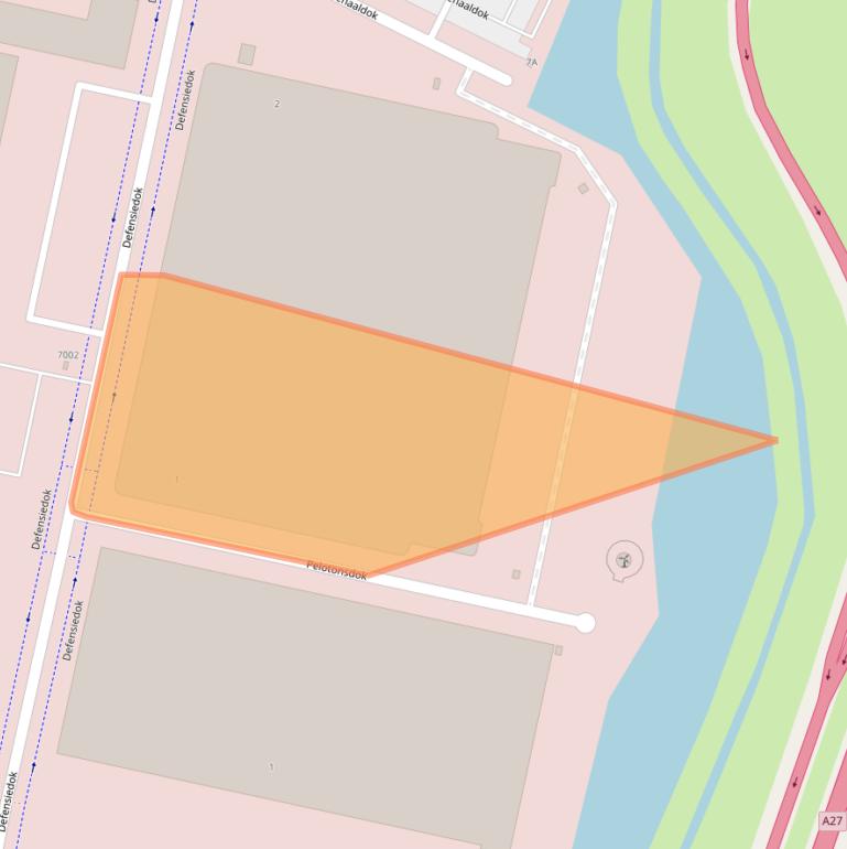 Kaart van postcodegebied 3433KE.