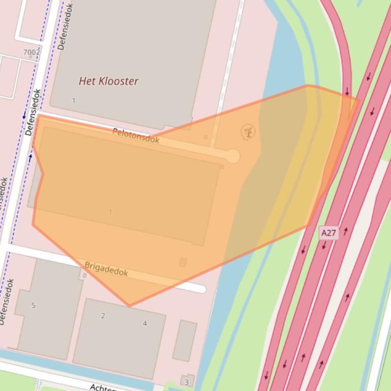 Kaart van postcodegebied 3433KH.