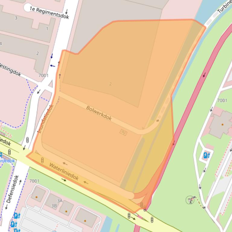 Kaart van postcodegebied 3433KN.