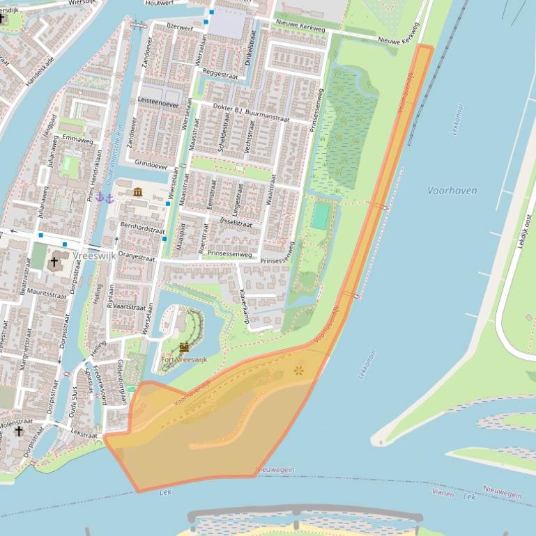 Kaart van postcodegebied 3433ND.