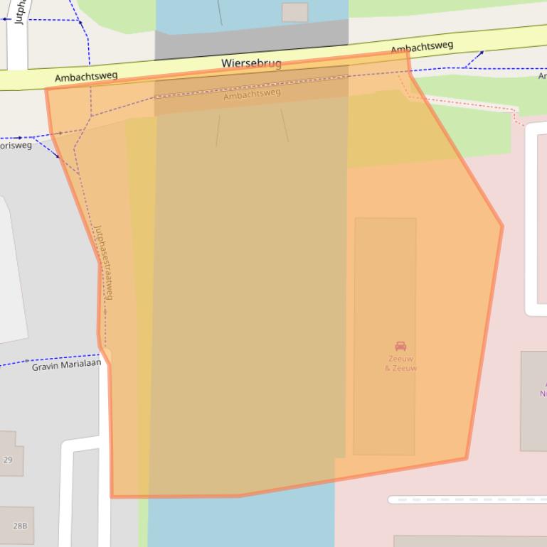 Kaart van postcodegebied 3433PP.