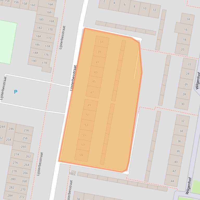 Kaart van postcodegebied 3434AB.