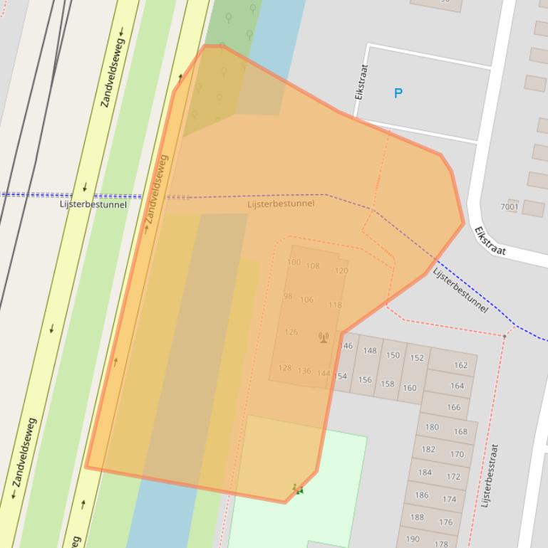 Kaart van postcodegebied 3434AG.