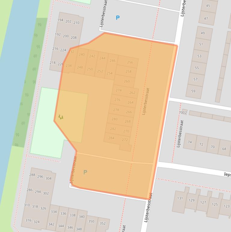 Kaart van postcodegebied 3434AK.