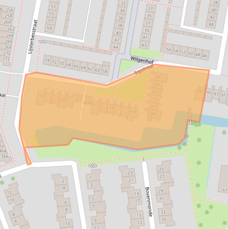Kaart van postcodegebied 3434AR.
