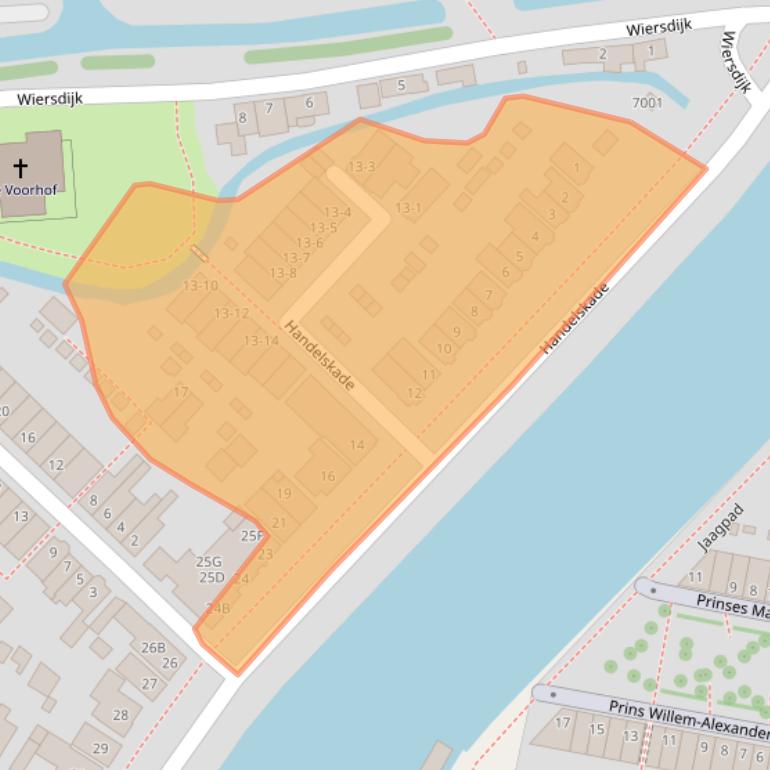 Kaart van postcodegebied 3434BA.