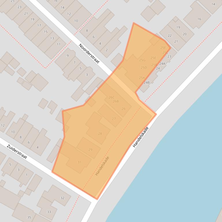 Kaart van postcodegebied 3434BB.