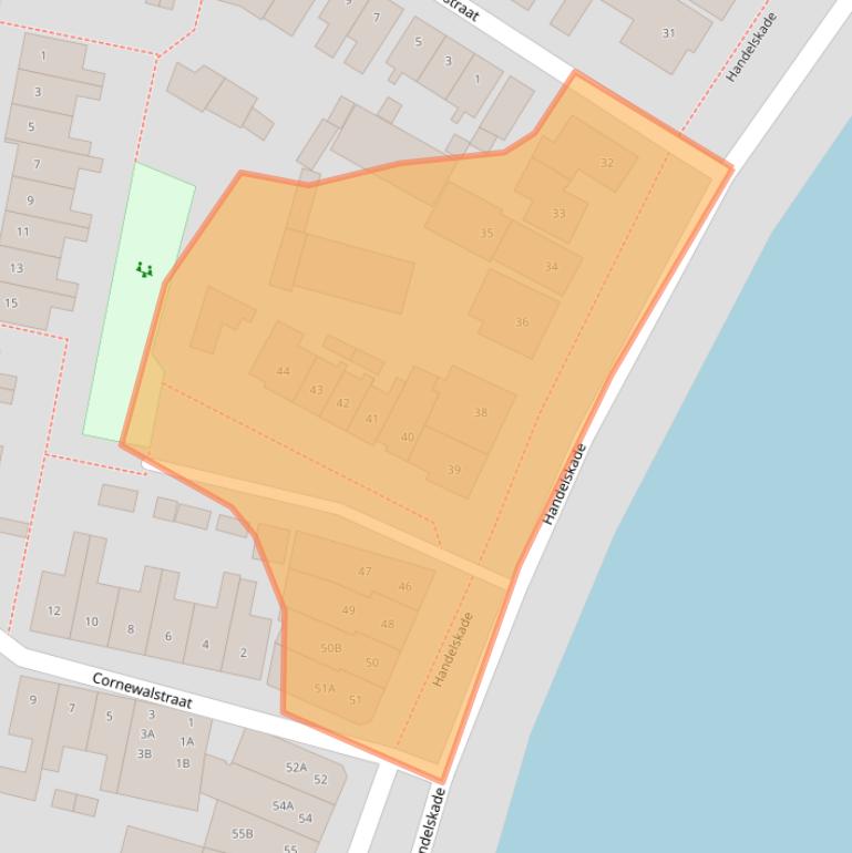 Kaart van postcodegebied 3434BC.