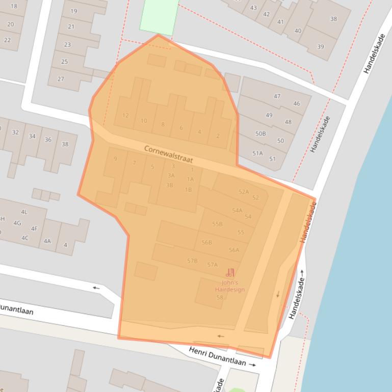 Kaart van postcodegebied 3434BD.