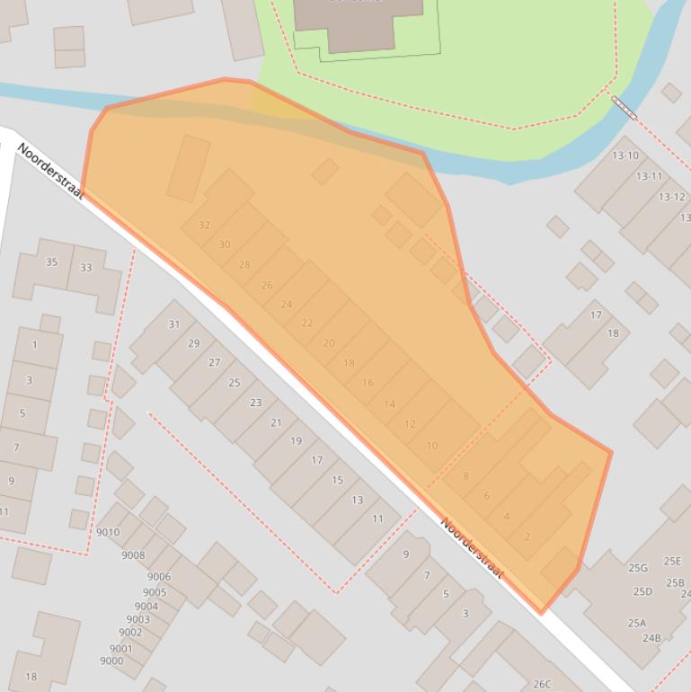 Kaart van postcodegebied 3434BK.