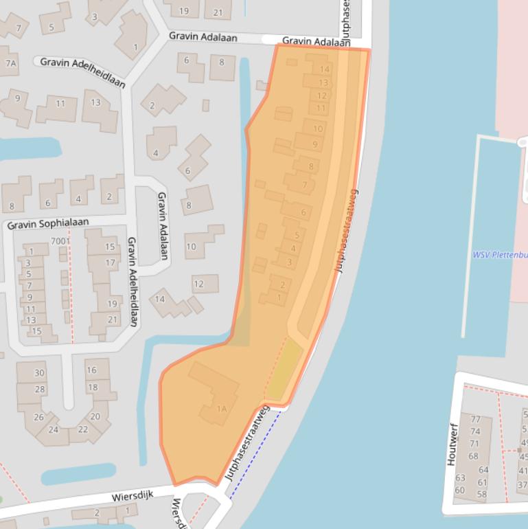 Kaart van postcodegebied 3434BM.