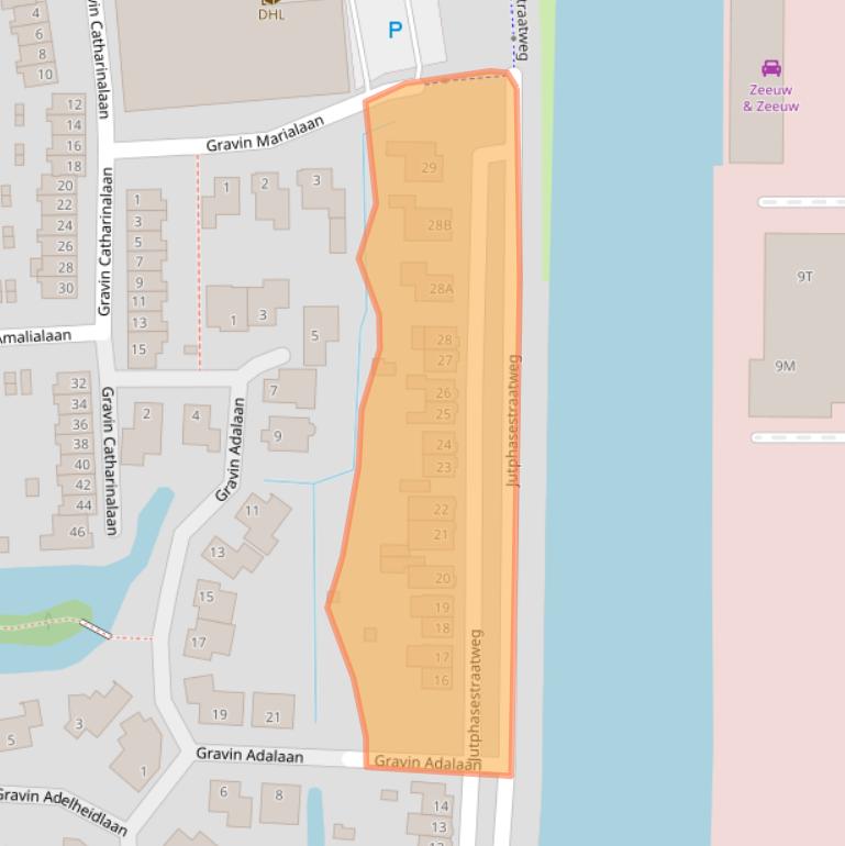 Kaart van postcodegebied 3434BN.