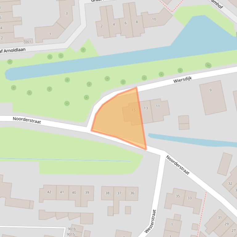 Kaart van postcodegebied 3434BR.