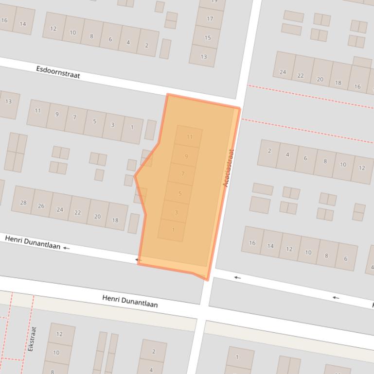 Kaart van postcodegebied 3434BS.