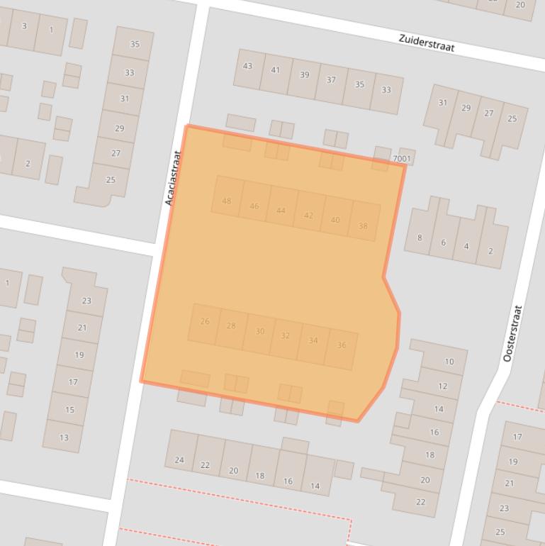 Kaart van postcodegebied 3434BX.