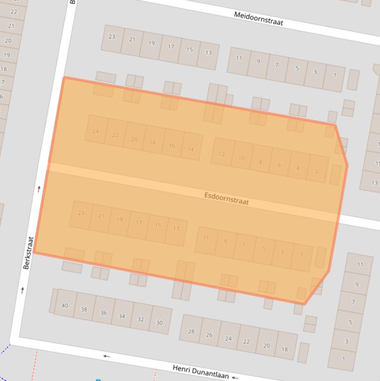 Kaart van postcodegebied 3434CD.